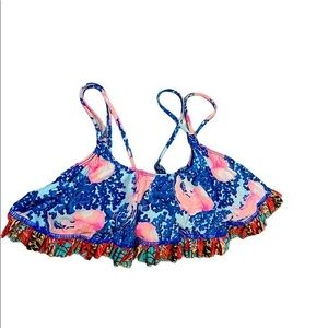 Maaji ruffle bikini top